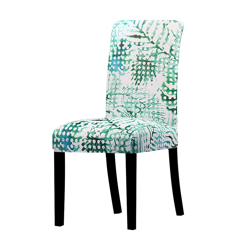 Colorful Patterned Elastic Chair Cover